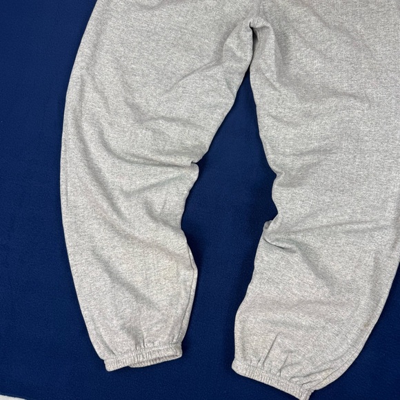 VTG Nike Team Toronto Maple Leafs Grey Sweatpants Mens Small Logo Joggers Y2K - Picture 10 of 10